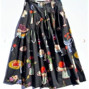 Lisa Says Gah Maeve Midi Skirt